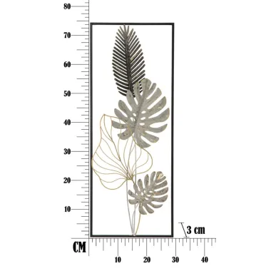 Panel ze stali PALM -A- 28,5x3x74 cm